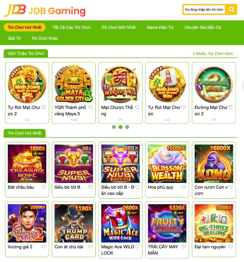 Đặc điểm nổi bật của JDB Slot game