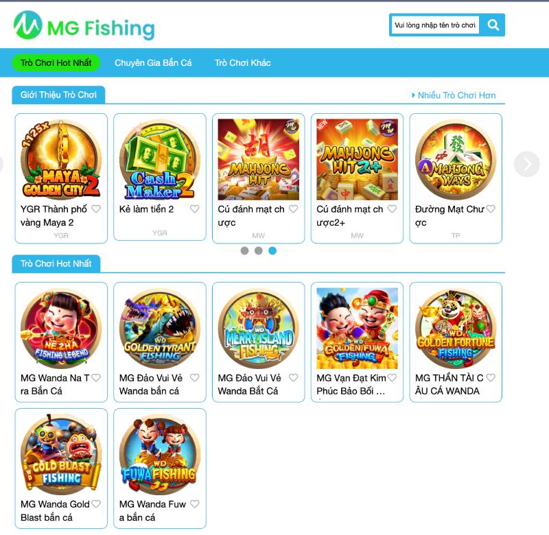 Giới thiệu tổng quan về MG Fishing s666