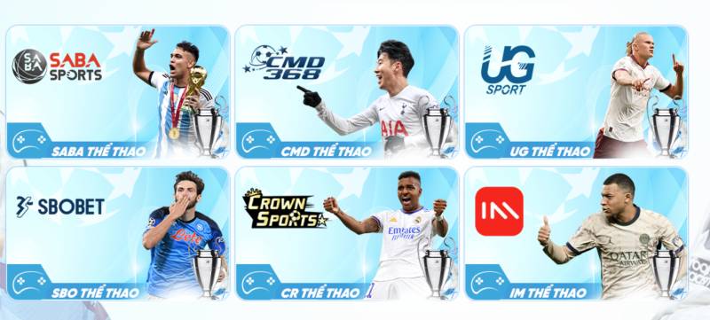 Lựa chọn khu vực cược thể thao đúng với nhu cầu chơi