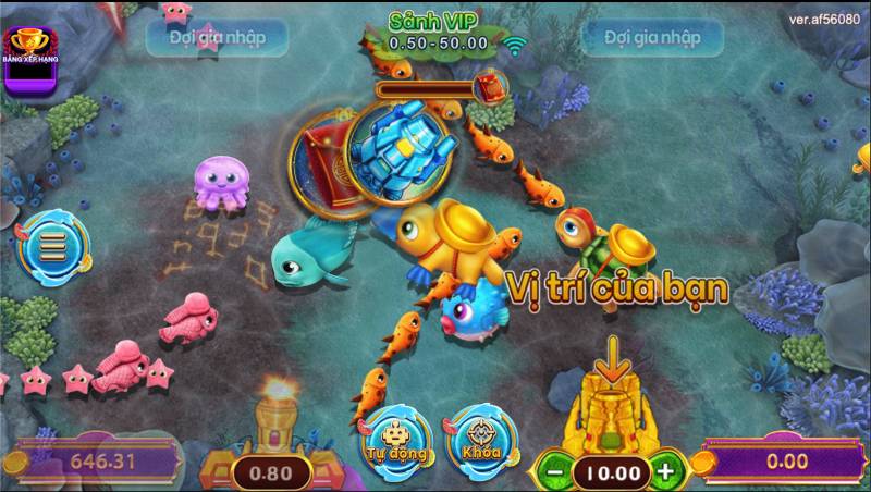 Tính năng đặc biệt trong sảnh FA Chai Fishing Fb88